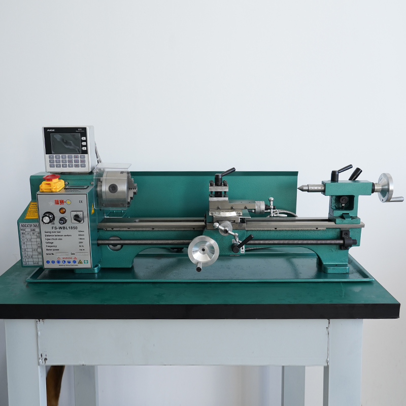 Bench Lathe 750W Metal - FS-WBL1850 2024年新型ミニ金属旋盤 750W 水平型 220V 中型コアモーター搭載