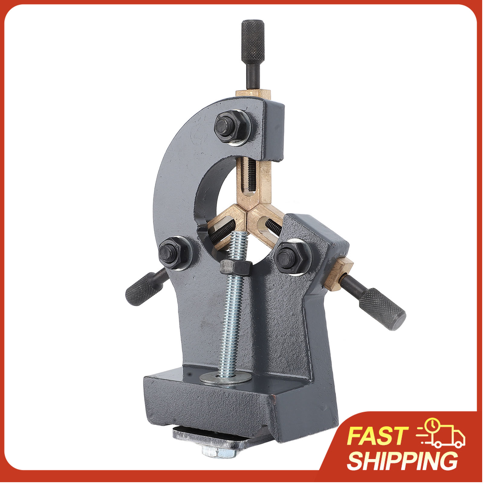 Mini Metal Lathe 7X14 - 木工旋盤用ステディレスト グレー色の金属製ミニ旋盤用ステディレスト 0618 CJ18 CJ0618A 7x12