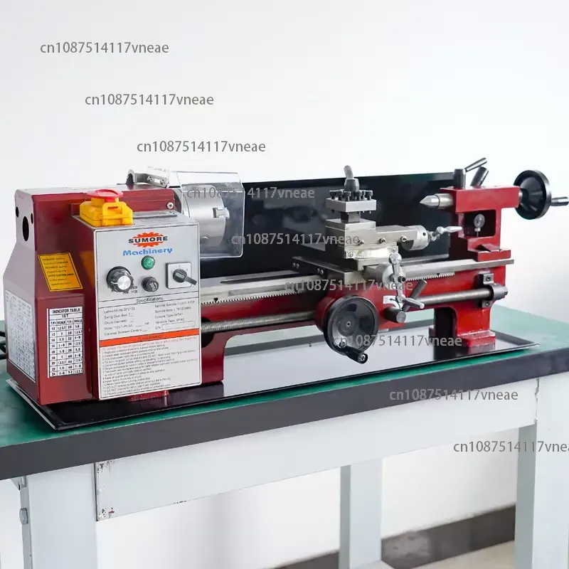 Bench Lathe 750W Metal - フサイ FS-WBL1835 ミニ金属旋盤マシン 手動卓上旋盤 750W 110V