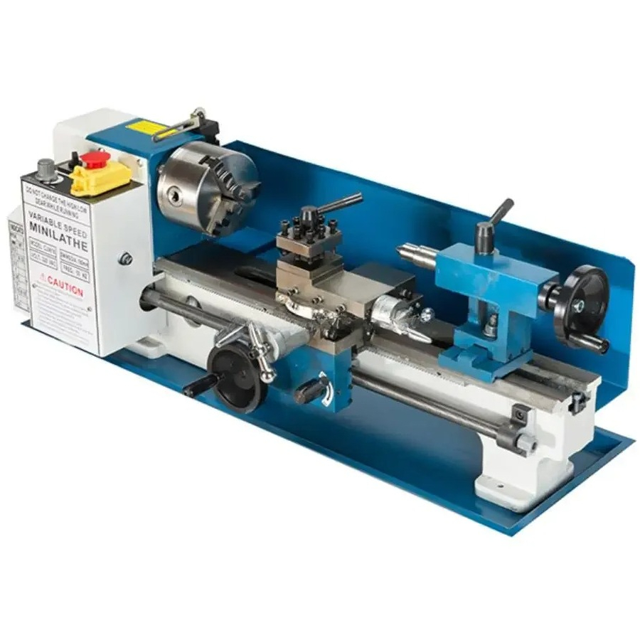 Bench Lathe 750W Metal - 7×14インチ金属旋盤 750Wブラシレスミニ卓上旋盤 可変スピンドル速度旋盤 ミニ精密部品加工用