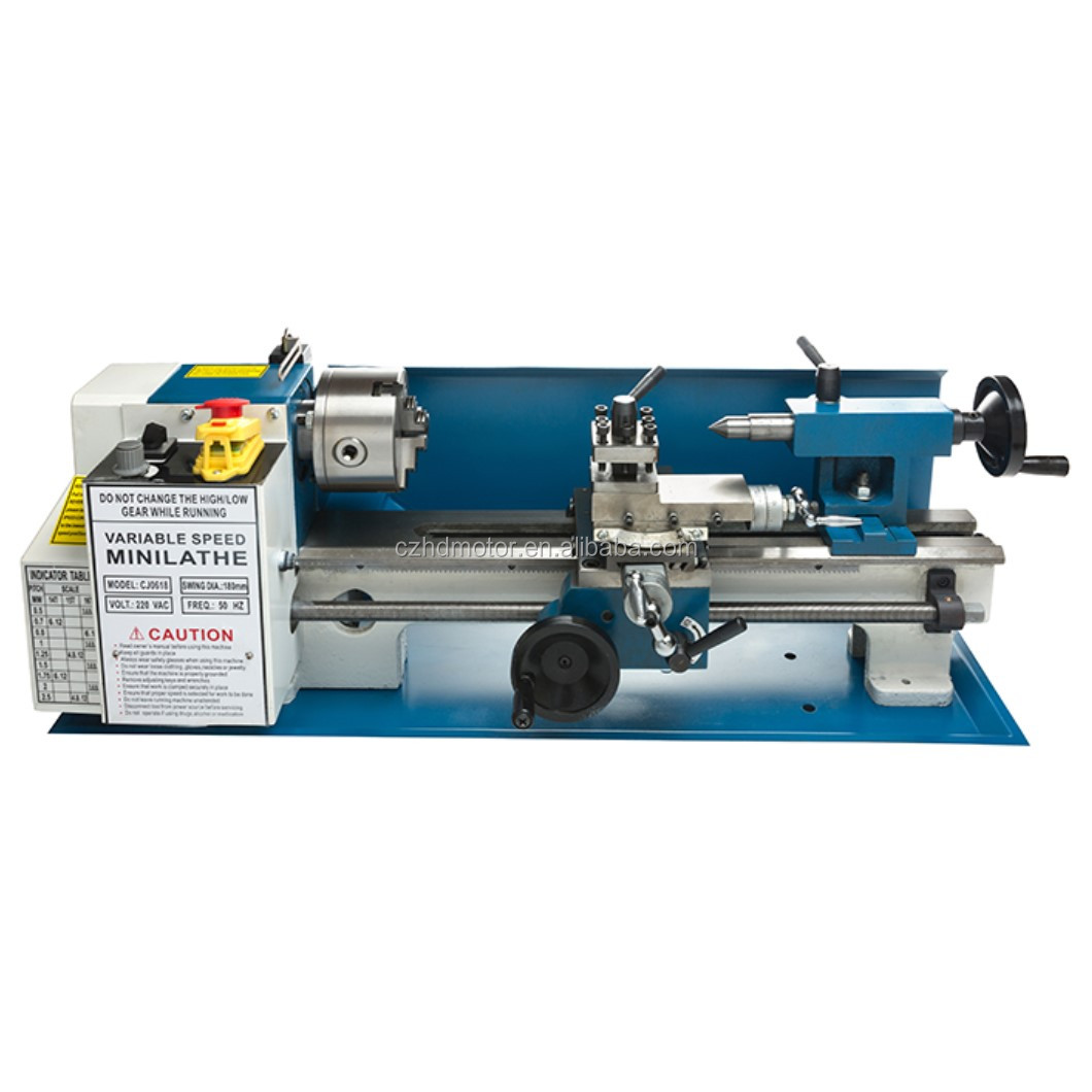 Bench Lathe 750W Metal - 0618金属旋盤 750Wブラシレスモーター ミニ卓上旋盤 可変速ミニ旋盤機