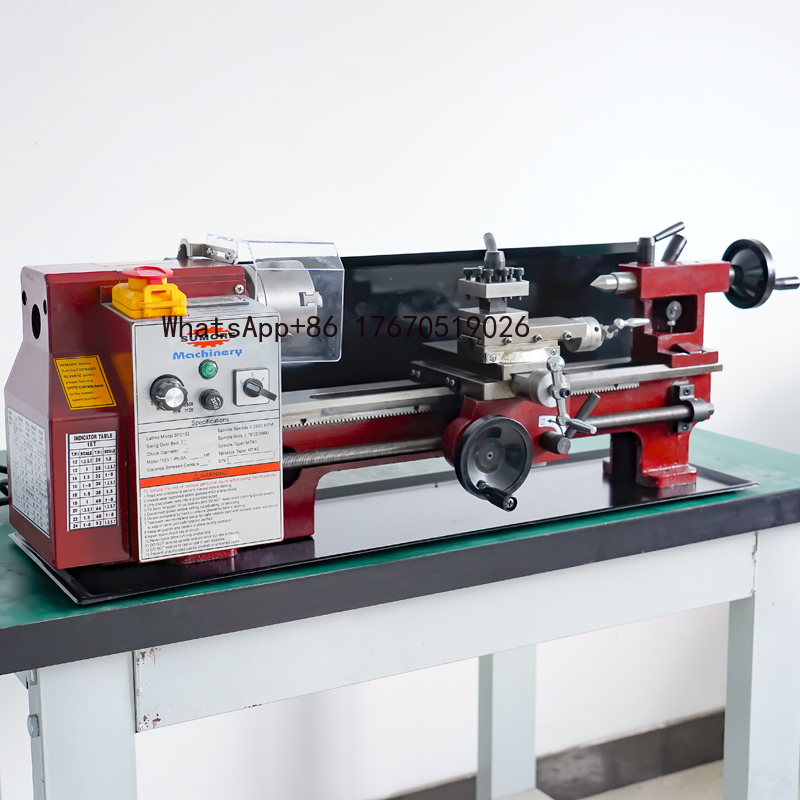 Bench Lathe 750W Metal - 2026-FS-WBL1835 ミニ金属旋盤マシン マニュアルベンチ旋盤 750W 110V 2026年新型