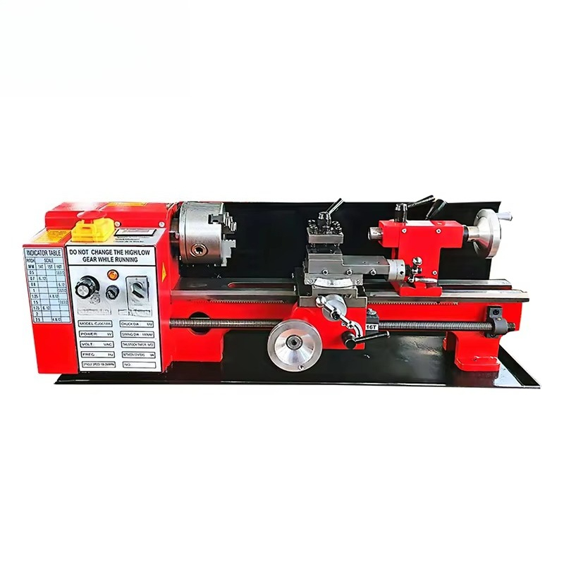 Bench Lathe 750W Metal - ミニ旋盤 750W 家庭用小型卓上旋盤 ボア径32mm チェイスダイヤル付き 金属製ギア