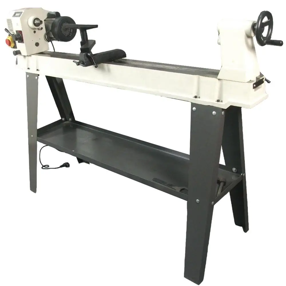 Wood Lathe Faceplate 6 Inch - 14インチ×43インチの木工旋盤、可変速度の木工旋盤、6インチのフェイスプレート付き。