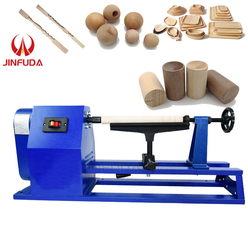 Wood Lathe 1000Mm Mini - 小型家庭用DIY調整可能速度加工範囲1000mm多機能旋盤370W木工用回転工具ミニチャック旋盤