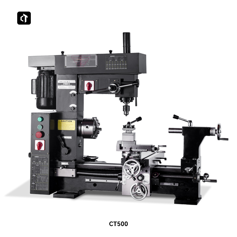 CT500型 金属・木工用卓上旋盤フライス盤 750W 多機 - Bench Lathe 750W Metal のレビューと価格