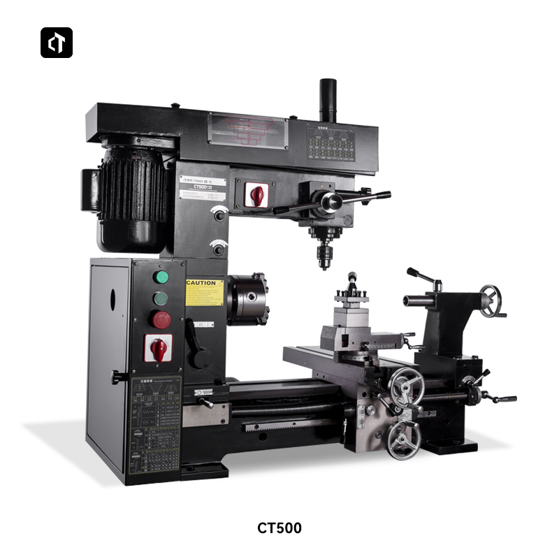 CT500型 金属・木工用卓上旋盤フライス盤 750W 多機 - Bench Lathe 750W Metal のレビューと価格
