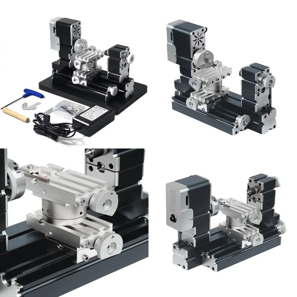 2026年式高出力60Wミニ金属回転旋盤、木工、軟金属、プレ - Cnc Wood Lathe Machine のレビューと価格