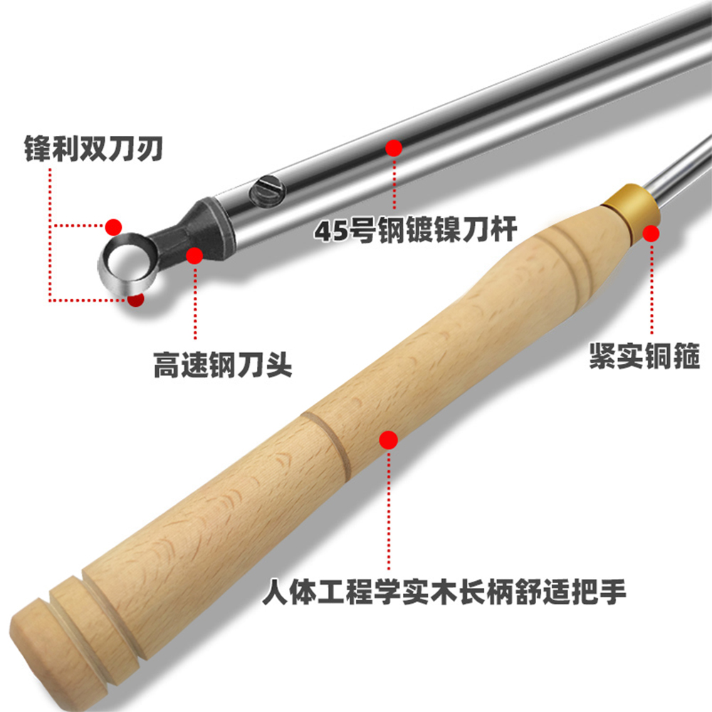 木工用回転式中空彫刻刀、木彫り工具、木工用彫刻刀セット、木工 - Woodturning Tools Set Hss のレビューと価格