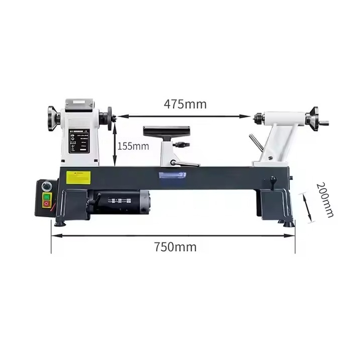 550Wミニ木工旋盤 連続可変速 ミニチュア木工旋盤 木工旋 - Woodworking Lathe Variable Speed 550W のレビューと価格