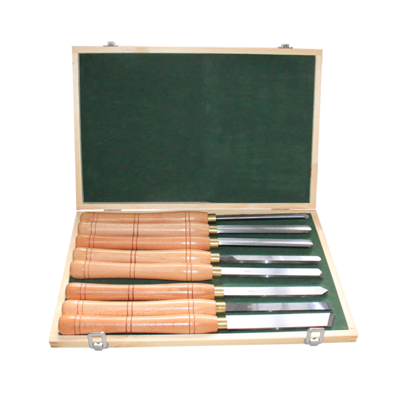 8ピースHSS木工旋盤用ツールセット、ウォルナットハンドル付 - Woodturning Tools Set Hss のレビューと価格