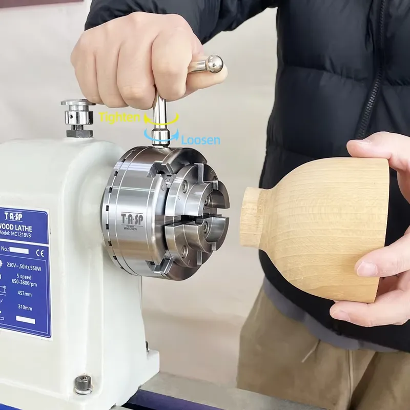 TASP 4インチ木工旋盤用スクロールチャック 100mm  - Wood Lathe Chuck 4 Jaw のレビューと価格