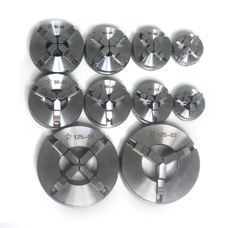 3/4ジョー式、自動中心調整機能付き旋盤チャック。50、65 - Lathe Chuck 3 Jaw 125Mm のレビューと価格
