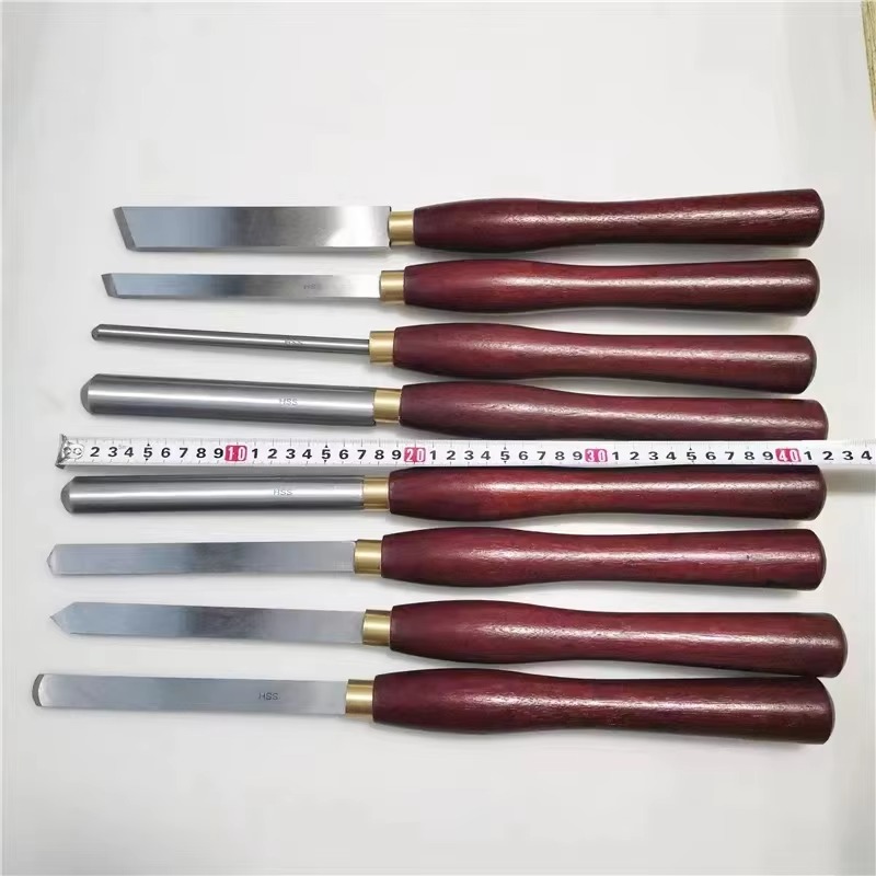 8 個 HSS 木工旋削工具セット高速度鋼旋盤チゼル半円ナイ - Woodturning Tools Set Hss のレビューと価格