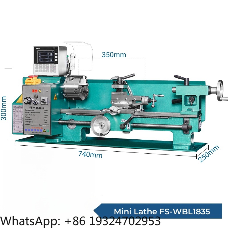 750W 2024年新型 FS-WBL1835 ミニ金属旋盤 - Bench Lathe 750W Metal のレビューと価格