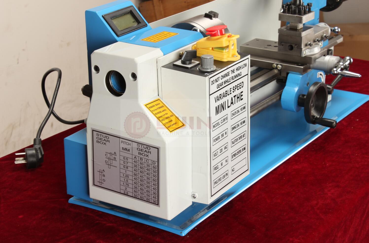 趣味用ミニ旋盤 7x14 メタルギア 家庭用小型卓上旋盤 B - Mini Metal Lathe 7X14 のレビューと価格