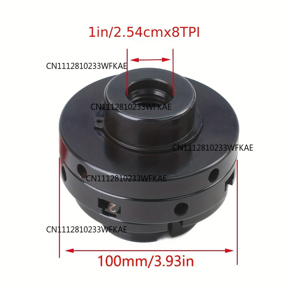 木工旋盤用チャック4個セット。1インチ、8TPIのネジ山、自 - Wood Lathe Chuck 4 Jaw のレビューと価格