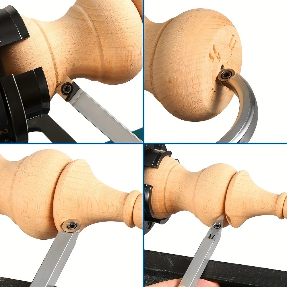 ウッドターニングツール用8個セット、木工旋盤用チゼルキット（ - Woodturning Tools Set Hss のレビューと価格