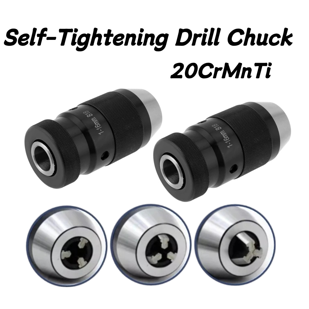 自動ロック式セルフタイトニングドリルチャックキーレスB10  - Wood Lathe Duplicator Attachment のレビューと価格