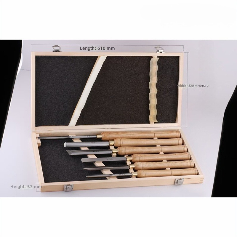 新しい木工旋盤用工具高鋼6点セットHSSカートナイフブナハン - Woodturning Tools Set Hss のレビューと価格