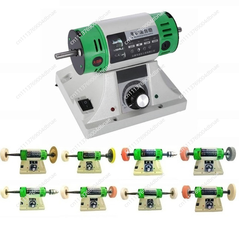 220V 電気ベンチ研磨研削盤宝石ジュエリーロックグラインダ - Bench Lathe 750W Metal のレビューと価格