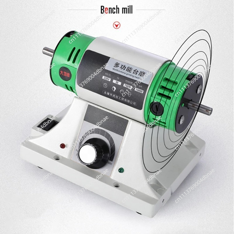 220V 電気ベンチ研磨研削盤宝石ジュエリーロックグラインダ - Bench Lathe 750W Metal のレビューと価格