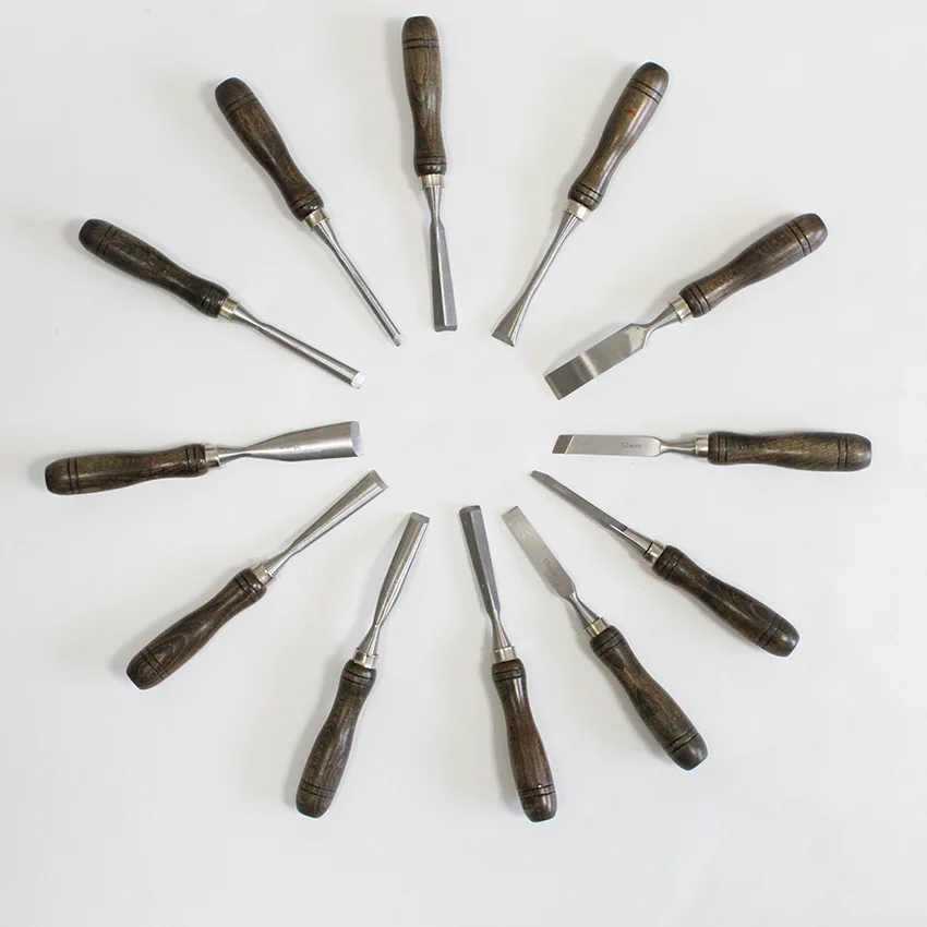 木工旋盤用ハンドツール12本セット。HSS（高速鋼）旋盤用ノ - Woodturning Tools Set Hss のレビューと価格
