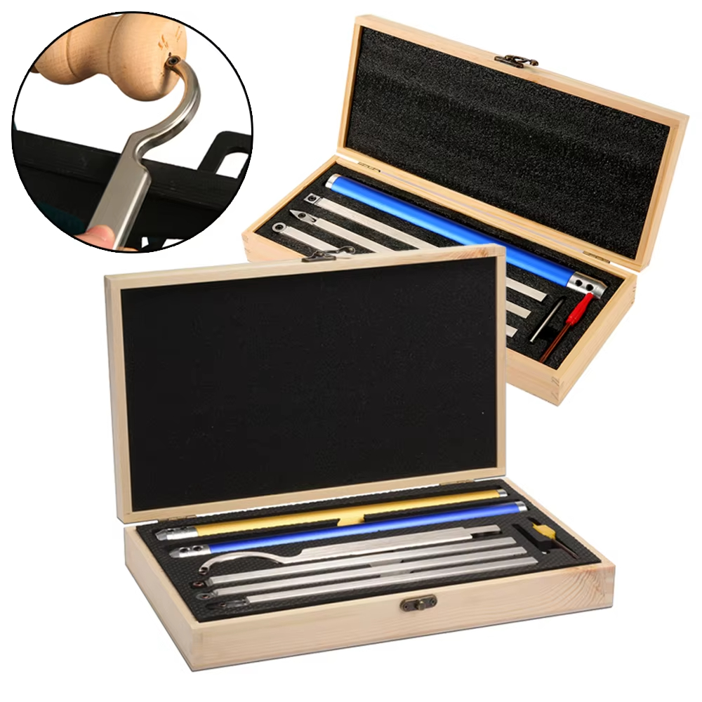 6 in 1木工ツールアクセサリー超硬ウッドターニングツール - Woodturning Tools Set Hss のレビューと価格