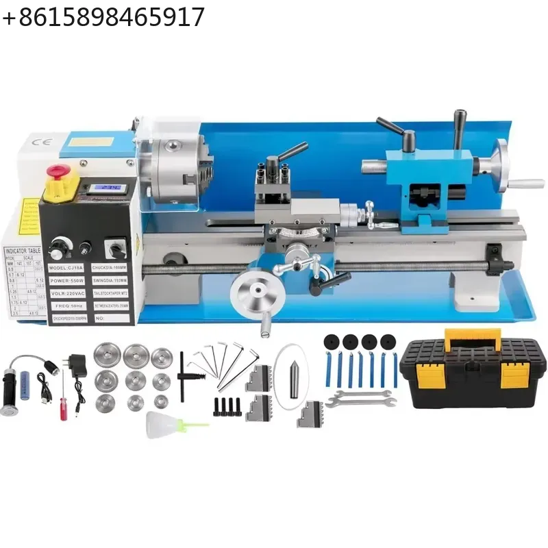 アップグレードされた7x14インチ卓上金属旋盤、550W可変 - Mini Metal Lathe 7X14 のレビューと価格