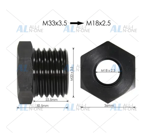 1インチ x 8TPI M33 x 3.5mm M18 -2 - Wood Lathe Duplicator Attachment のレビューと価格