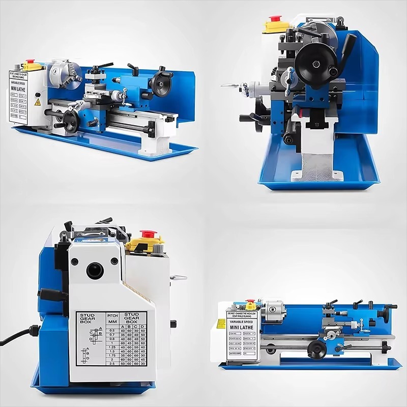 ミニ金属旋盤 0-2500 RPM 可変速度 ベンチトップ  - Wood Lathe Chuck 4 Jaw のレビューと価格