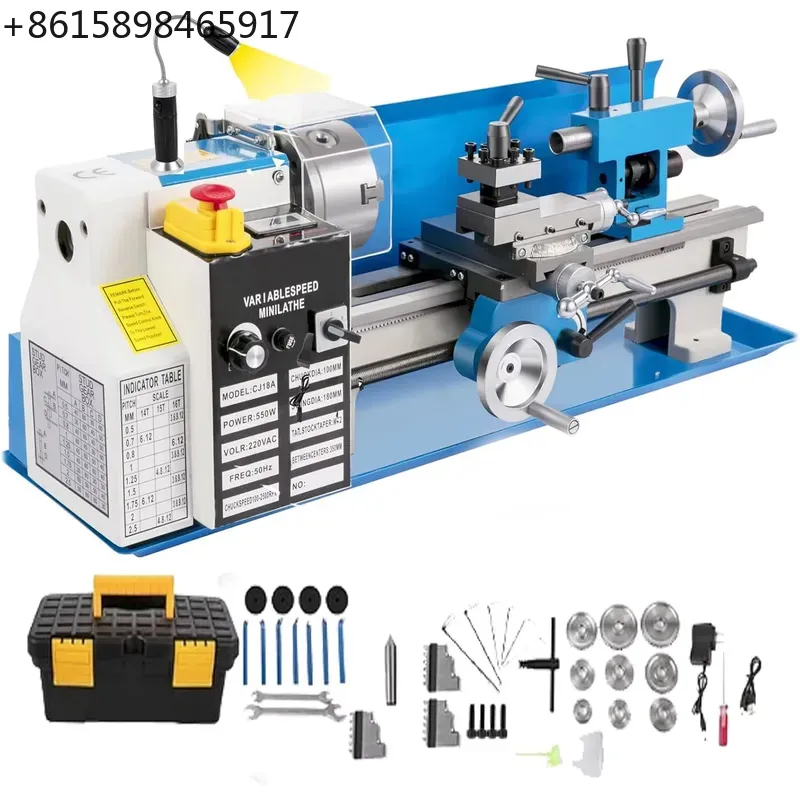 アップグレードされた7X14ミニ卓上金属旋盤、2500 RP - Mini Metal Lathe 7X14 のレビューと価格
