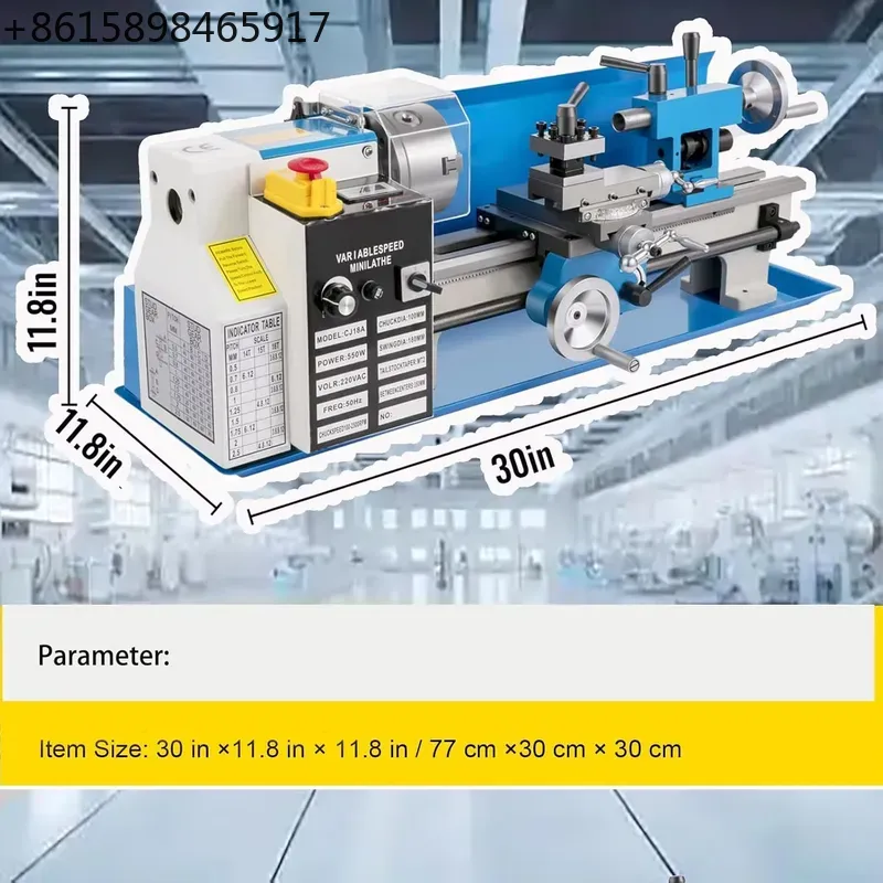 アップグレードされた7X14ミニ卓上金属旋盤、2500 RP - Mini Metal Lathe 7X14 のレビューと価格