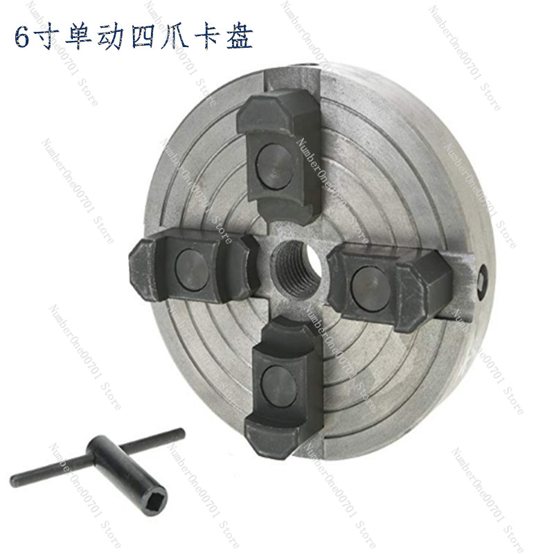 6インチセルフセンタリング4爪チャック（木工旋盤用）、旋盤チ - Wood Lathe Chuck 4 Jaw のレビューと価格