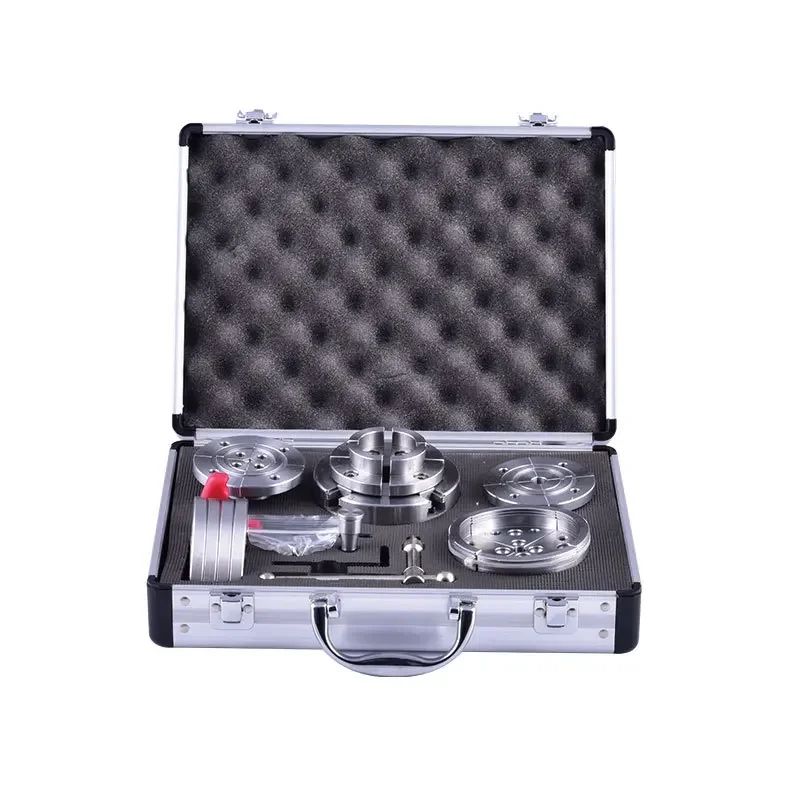 木工旋盤用セルフセンターチャックセット 3.75インチ M3 - Wood Lathe Chuck 4 Jaw のレビューと価格