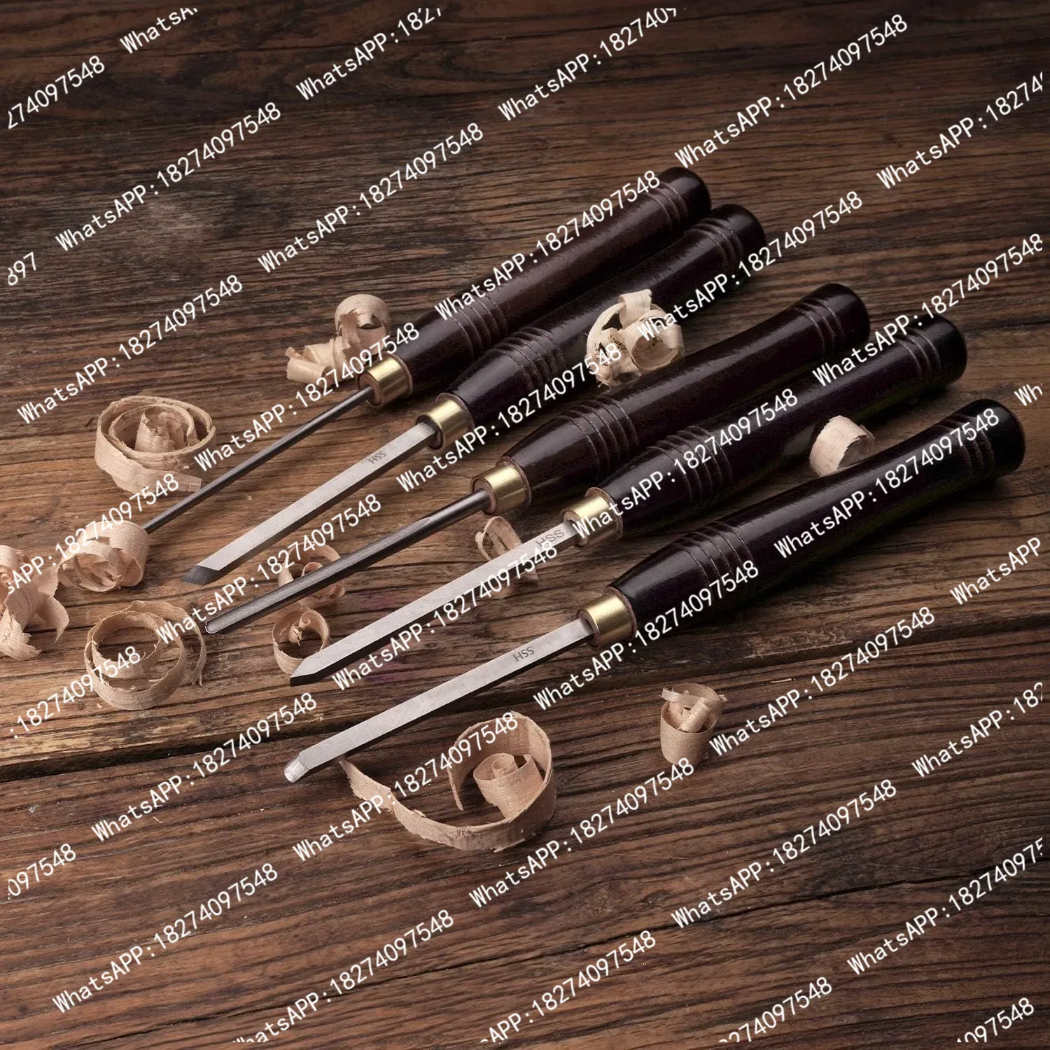 5個入りHSS木工旋盤用ツールセット、木製ボックス付き高速鋼 - Woodturning Tools Set Hss のレビューと価格