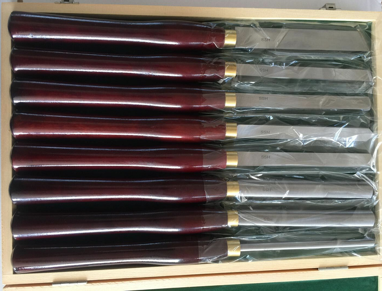 人気商品8ピースブレード木工旋盤ツールセット、木工旋盤用ツー - Woodturning Tools Set Hss のレビューと価格