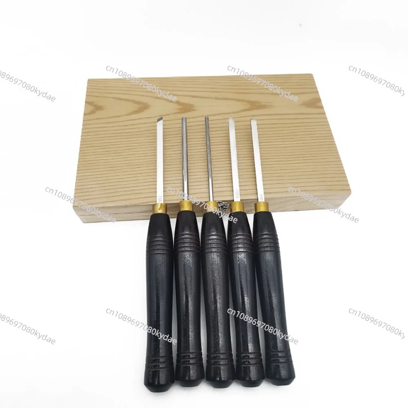 5 個 HSS 旋盤チゼルセット木工旋削工具セット HSS  - Woodturning Tools Set Hss のレビューと価格