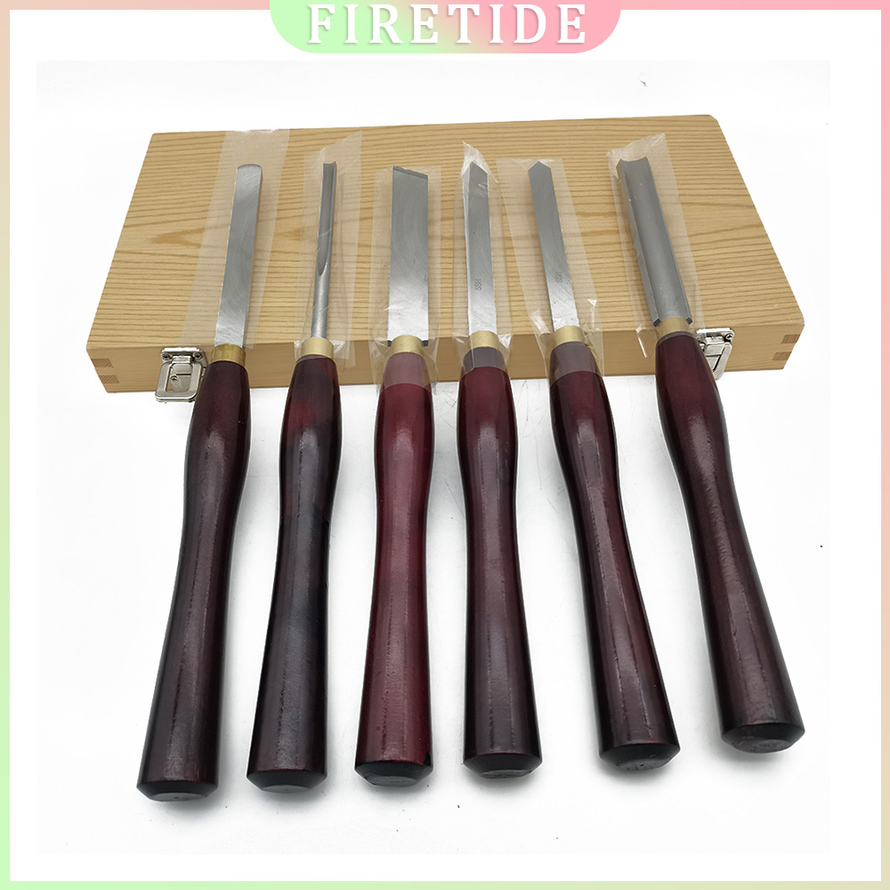 6点セット HSS 木工旋盤用工具セット。粗削り用、ボウル型 - Woodturning Tools Set Hss のレビューと価格