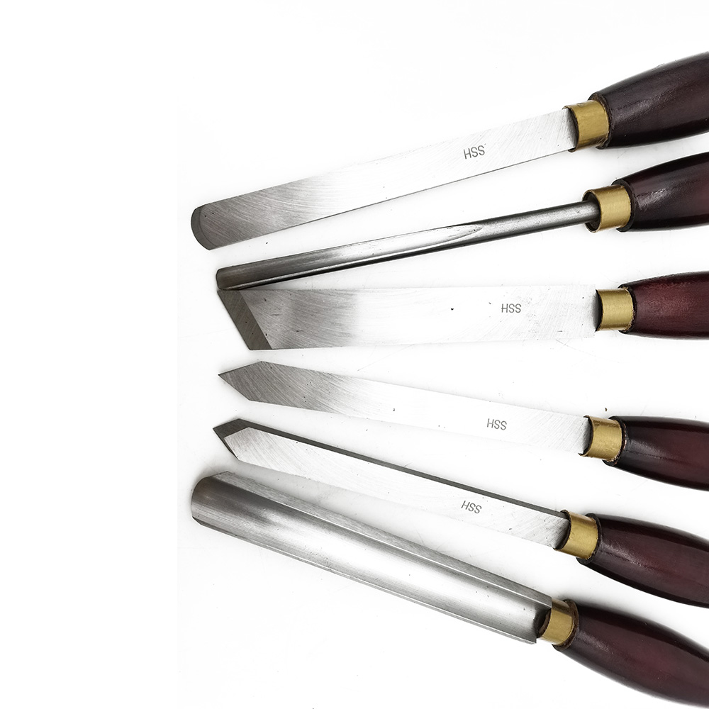 6点セット HSS 木工旋盤用工具セット。粗削り用、ボウル型 - Woodturning Tools Set Hss のレビューと価格