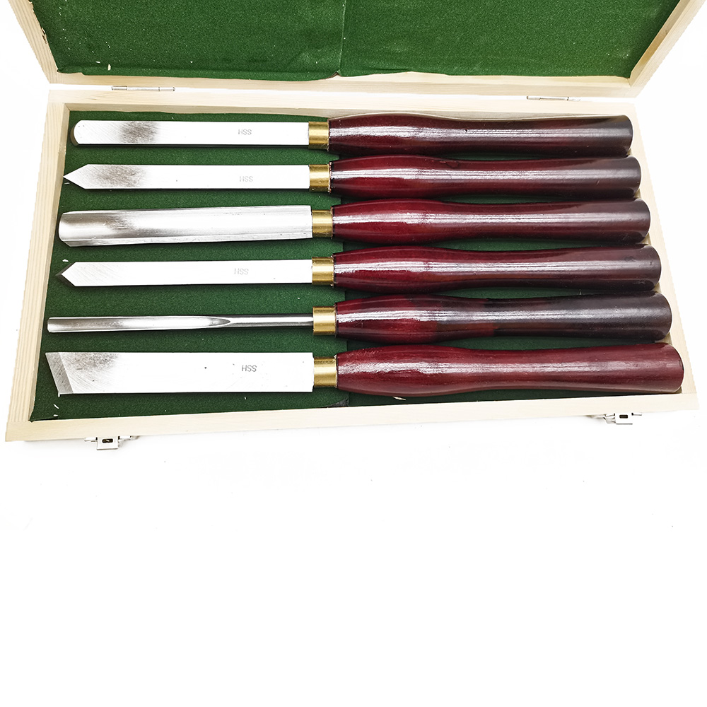 6点セット HSS 木工旋盤用工具セット。粗削り用、ボウル型 - Woodturning Tools Set Hss のレビューと価格